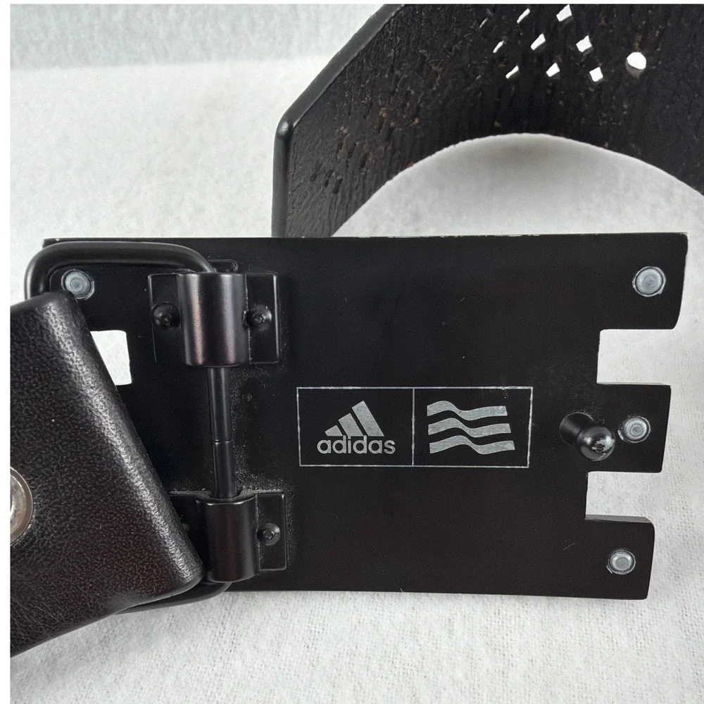 adidas leather belt
